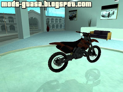 KTM SX 250 para GTA San Andreas